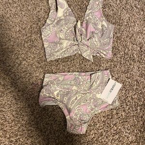 Montce Euro Paisley Top and Bottom Swimwear
